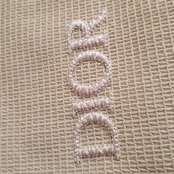 Brand New DIOR raffia bag Ready for Summer clutch pouch bag ☆ Last one available - Picture 3 of 8